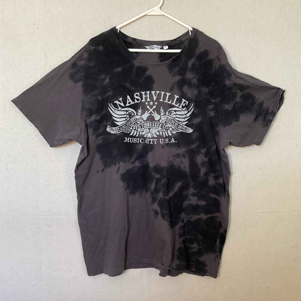 Nashville music, city, tie-dye tee  Mens -XXL A+++